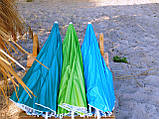 Парасолька пляжна, торгова (синій), фото 7
