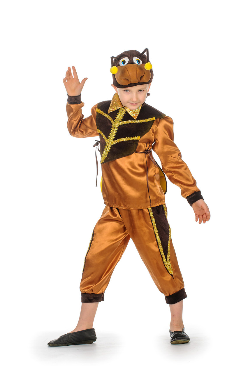 Детский карнавальный костюм Муравей, рост 110-120 см - фото 1 - id-p552774165