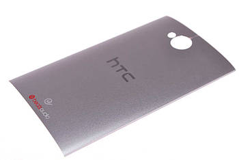 HTC Задня частина корпусу (кришка акумулятора) One M7 Dual Sim 802w Silver