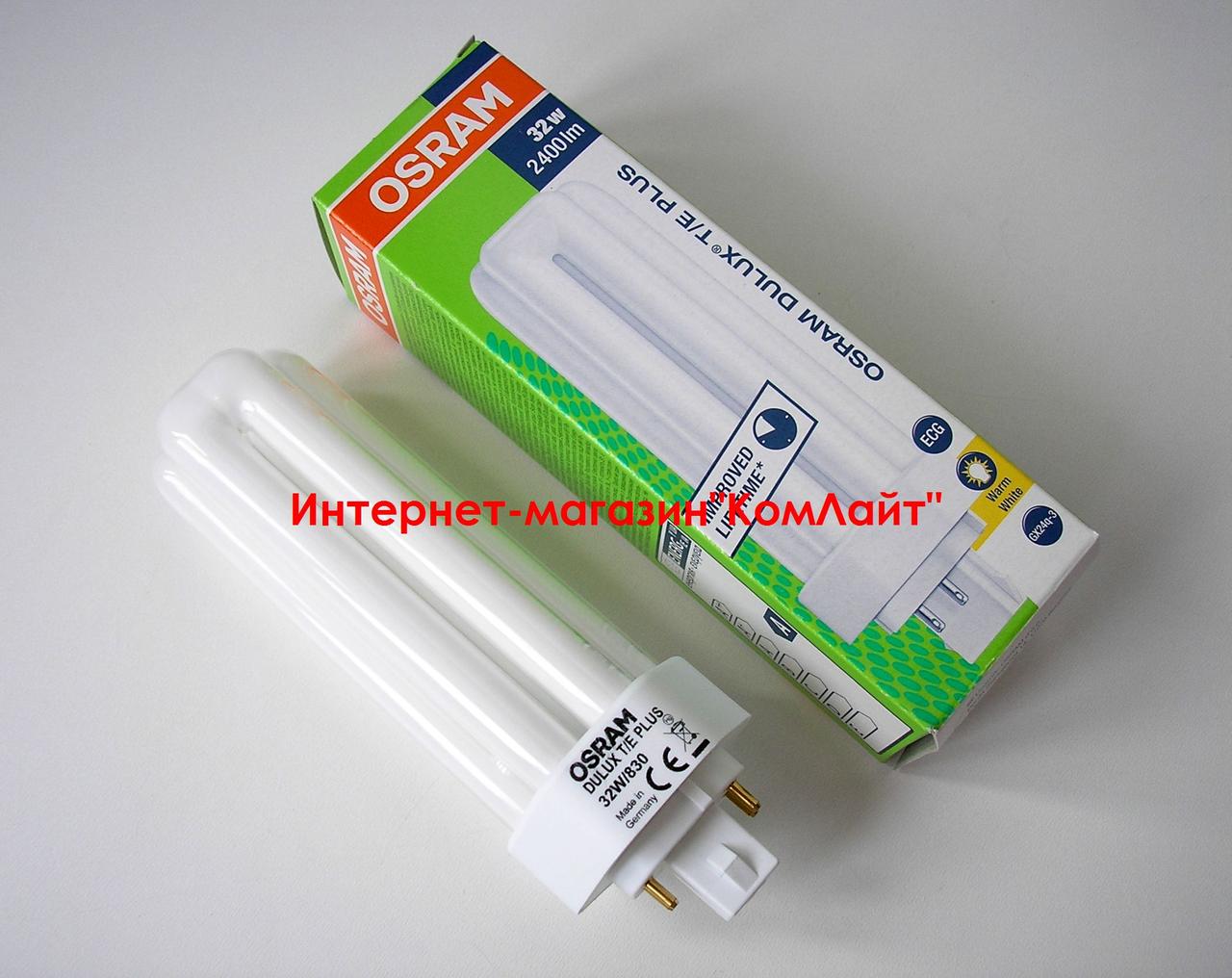 Лампа Osram T/E GX24q-3 32W/830 4P (Німеччина)