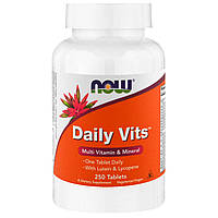 Щоденний комплекс вітамінів Дейлі Віц / Daily Vits, 250 таблеток