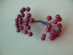 Ягоди гладкі 10 мм бордові