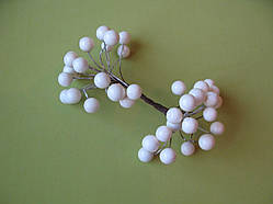 Ягоди гладкі 10 мм білі