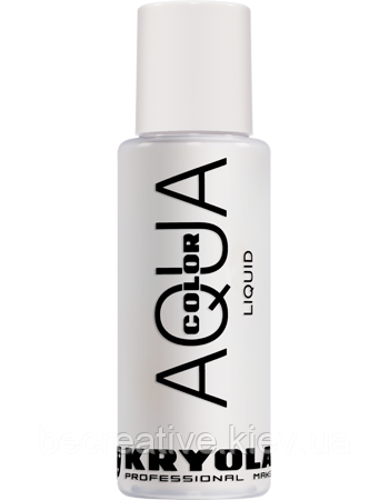 Білий рідкий аквагрим. Aquacolor Liquid 150 мл