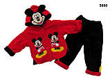 Теплий флісовий костюм Mickey Mouse для хлопчика. 90 см, фото 2