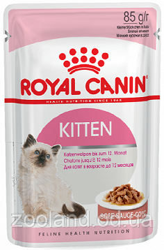 Royal Canin Kitten у соусі, 12 шт.