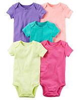 Гарні боді для дівчинки 5 шт., 6 міс.