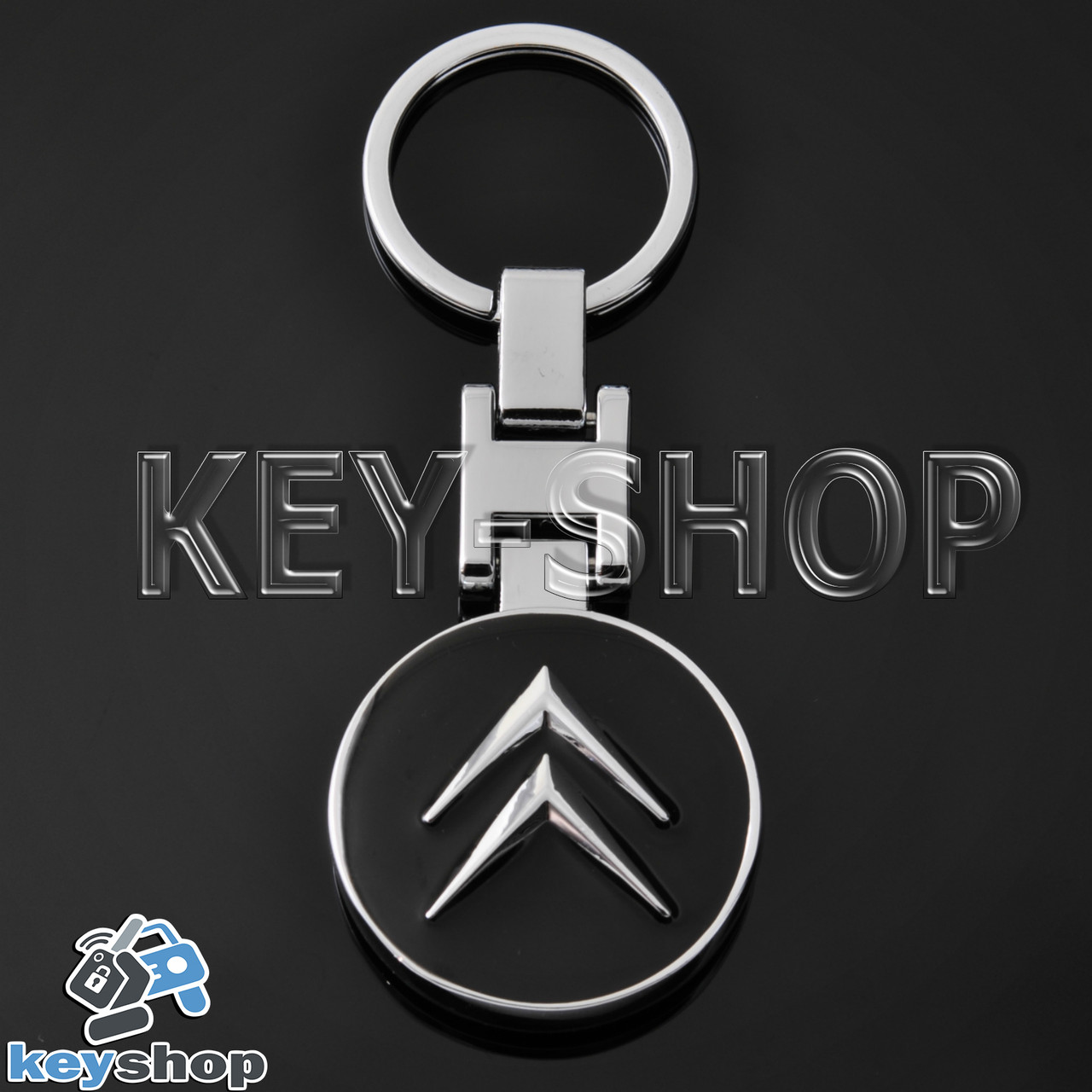 Брелок для авто ключей Citroen (Ситроен) металлический - фото 2 - id-p452800065