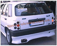Спідниця на задній бампер під фарбування на Fiat Tipo 1987-1995