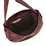Шкіряна сумка Круасан Виноград подарунок, фото 4