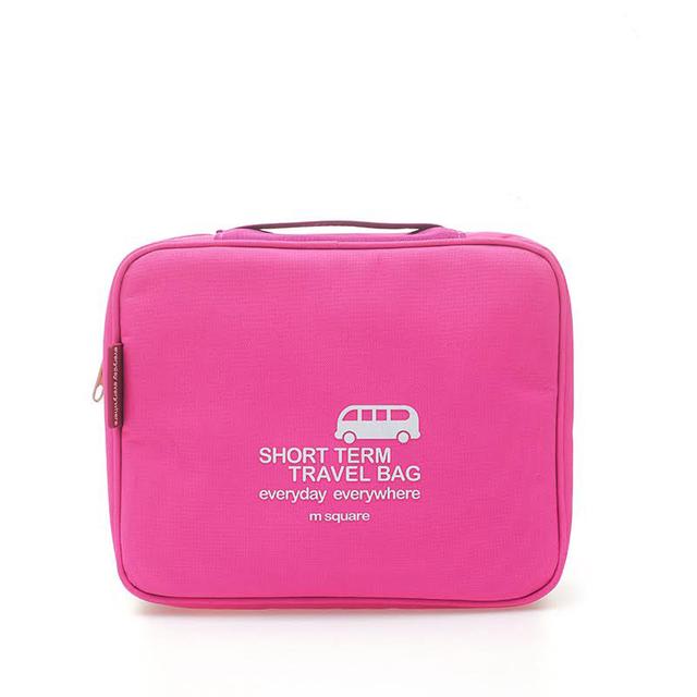 Дорожня косметичка/несесер рожева