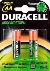 Акумулятор Duracell AA 1300mAh 2шт. блістер HR6 (81367175)