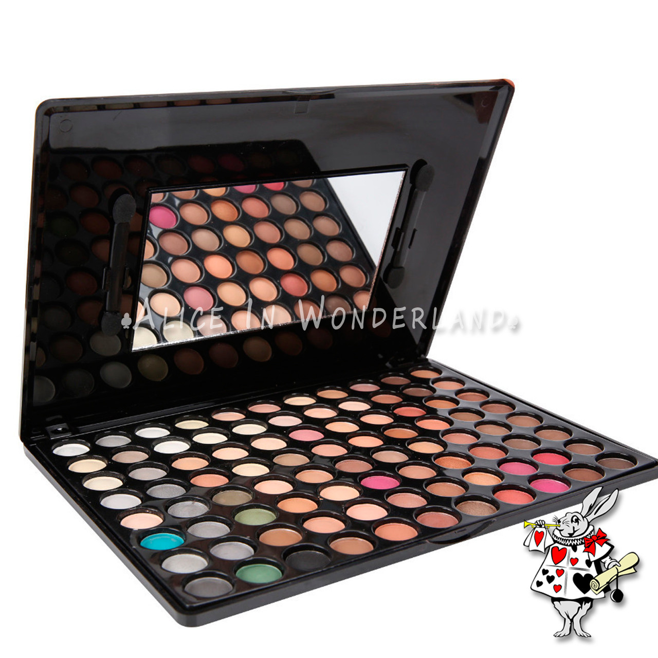 Палітра матових тіней Mac Cosmetics ⁇ Тіні для повік 88 відтінків із дзеркальцем, фото 1