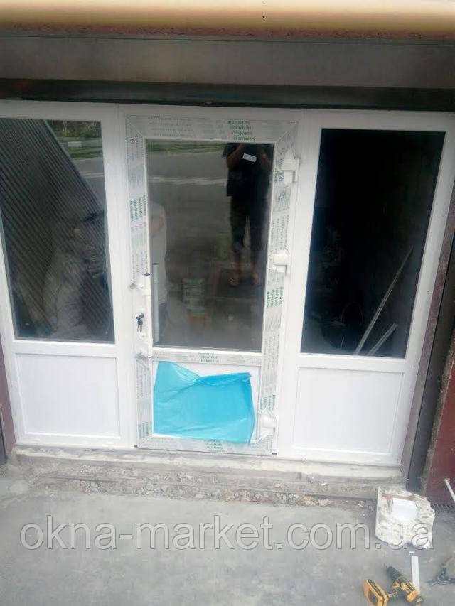 Вхідні металопластикові двері Київ за доступною ціною
