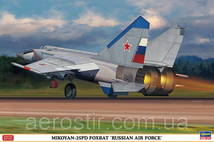Mikoyan-25PD Foxbat 'Ukrainian Air Force' 1/72 HASEGAWA 02213