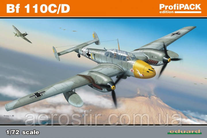 Bf 110C/D 1/72 EDUARD 7081