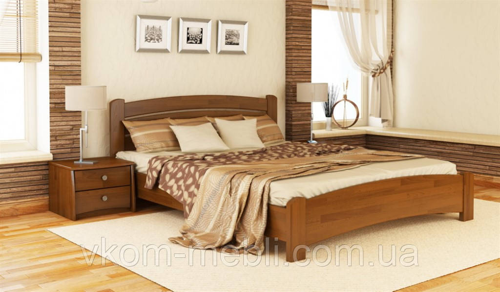 Ліжко дерев'яна Венеція Люкс, Естелла, фото 1