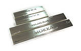 Накладки на пороги Opel Mokka (накладки порогів Опель Мока), фото 3