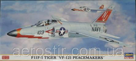 F-11F-1 Tiger 'VF-121 Peacemakers' 1/72 HASEGAWA 00601