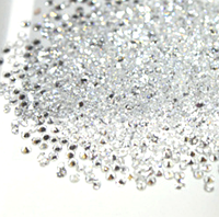 Конусные кристаллы Crystal Pixie прозрачные 1,3 мм 1440 штук