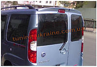 Анатомічний спойлер 2 двері під фарбування на Fiat Doblo 2000-2010