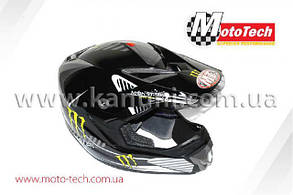 Шолом HF 117 чорний MotoTech