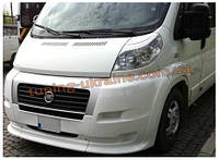 Бампер передній 3части під фарбування на Fiat Ducato 2006-2014