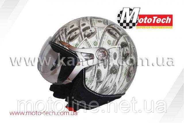 Шолом HF 225 білий MotoTech