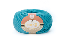 Nako PURE WOOL PLUS (Пур Вул Плюс) № 6404 бирюзовый (Шерстяная пряжа, нитки для вязания)