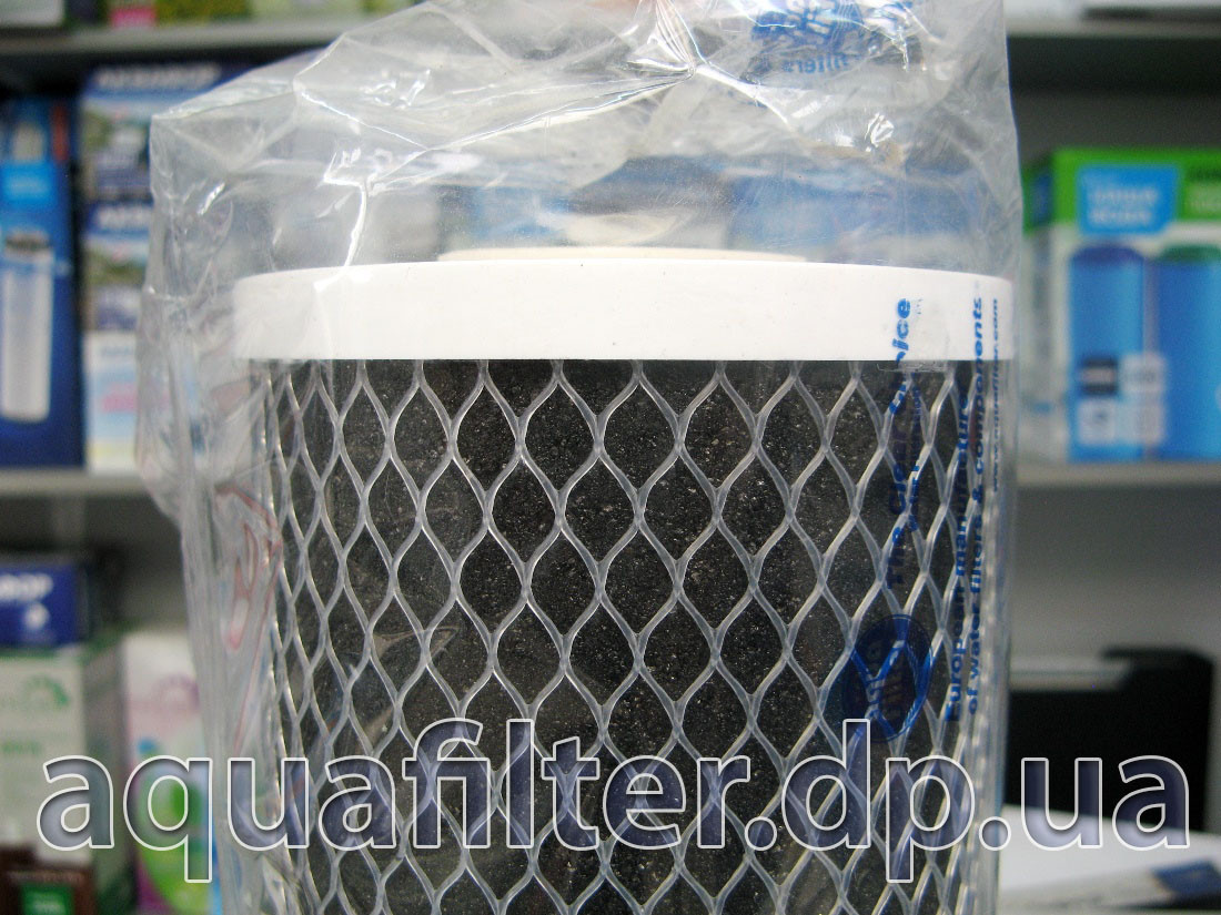 Картридж из прессованного активированного угля Aquafilter FCCBLP20BB - фото 4 - id-p75149760