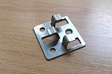 Нержавіюча кліпса для терасної дошки ДПК Terdex Legro Brugan Renwood, фото 3