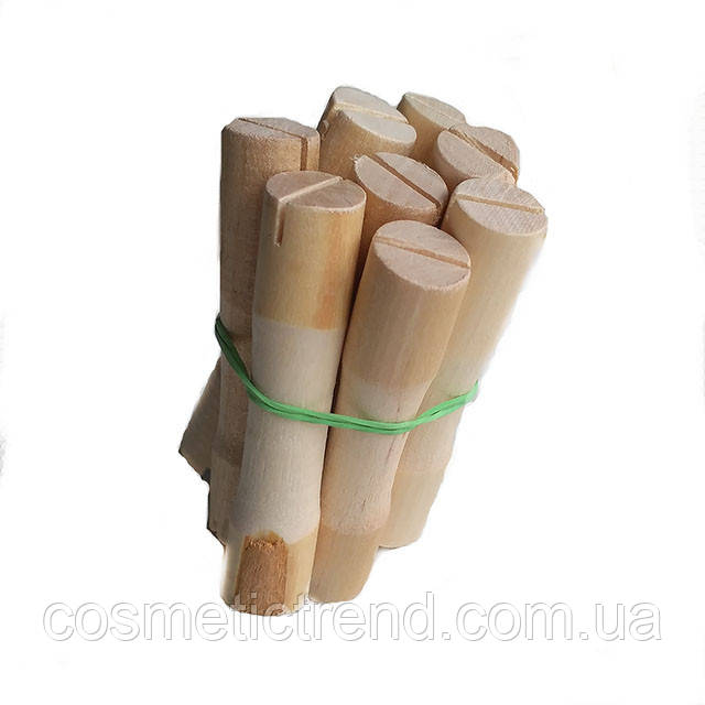 Бігуді-дерев'яні коклюшки для хімічної завивки (набір 8 штук, діаметр 14 мм))
