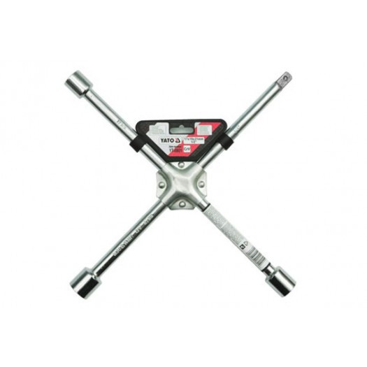 Ключ балонний хрестовий посилений YATO, 17х19х21мм x1/2"