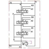 Гідророзподільник Badestnost 06Z80 з пропорційним керуванням, фото 2
