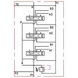Гідророзподільник Badestnost 03Z80 з пропорційним керуванням, фото 2