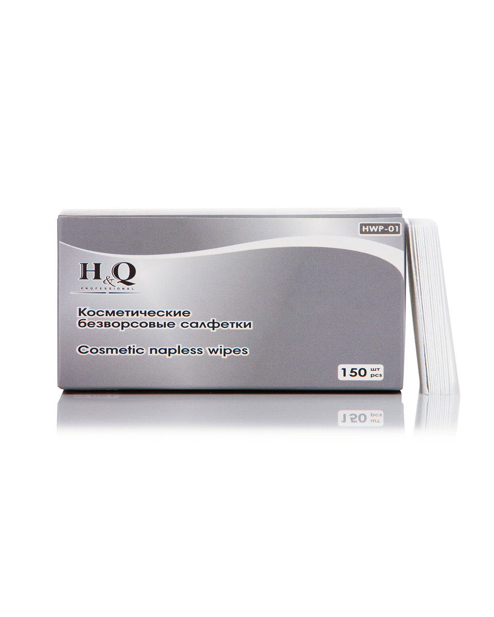 Косметичні безворсові серветки H&Q,150 шт./уп.