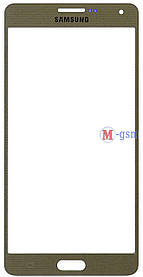 Корпусне скло на Samsung Galaxy A7 A700F, A700H золотисте