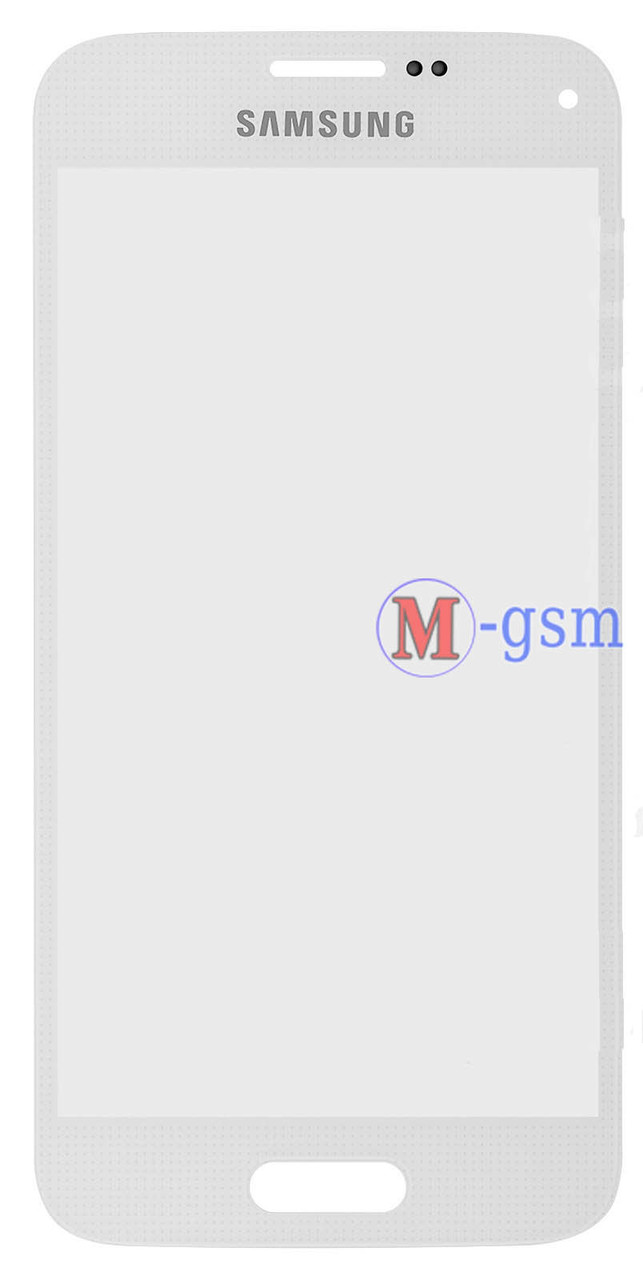 Корпусне скло Samsung G800H Galaxy S5 mini біле