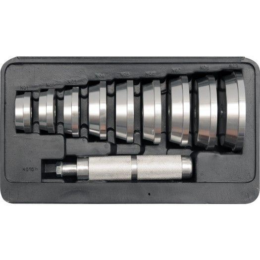 Набір для встановлення сальників ущільнювачів 40-81 мм YATO, 10 шт.