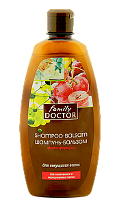 Шампунь-бальзам " Фіто-формула для посіченого волосся " Family Doctor 500 мл  (1745)