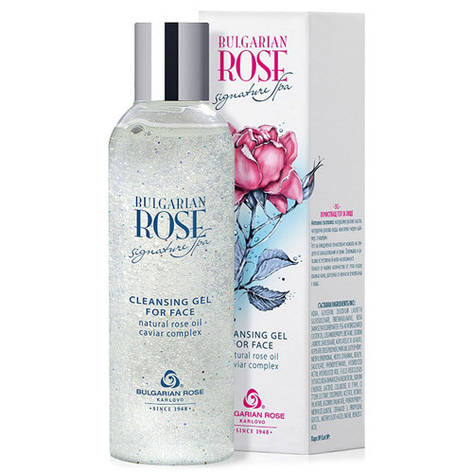 Очищуючий гель для обличчя Bulgarian Rose Signature SPA від Bulgarian Rose 200 мл, фото 1