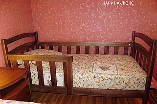 Ліжко дерев'яне "Каріна Люкс" (одноярусна) АНРК, фото 3