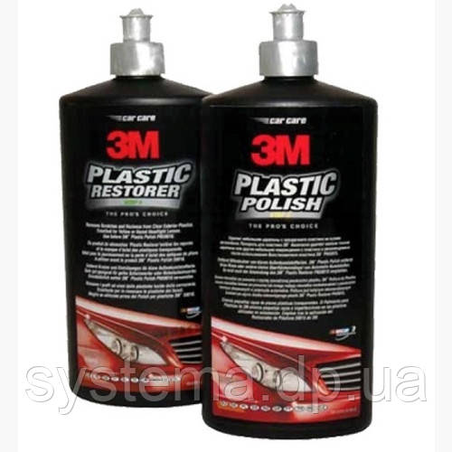 3M 59016 Паста для полірування пластику Plastic Polish , 500 мл