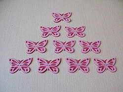 Метелик із фетру. 7 на 4 см