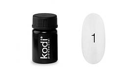 Гель фарба Kodi professional № 1, 4 мл