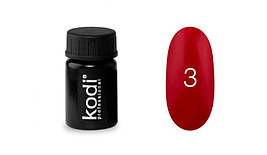 Гель-фарба Kodi professional № 3, 4 мл