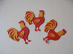 Півень з фетру