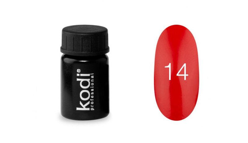Гель-фарба Kodi professional № 14, 4 мл