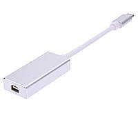 Адаптер Apple USB Type C USB 3.1 на Mini Display Port 4К HDTV 60fps Конвертер MacBook 2016/2017