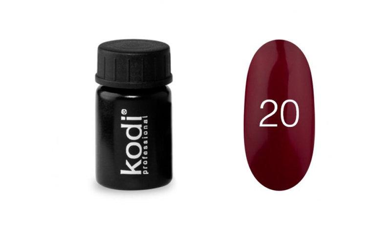Гель-фарба Kodi professional № 20, 4 мл